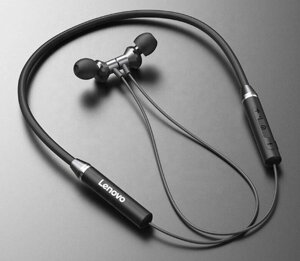 Бездротові навушники Lenovo HE05 BT 5.0 з мікрофоном з шумозаглушенням CVC, спортивні навушники з шийним обід