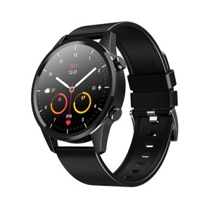 Розумні годинник Smartwatch F35 IP67 водонепроникний з моніторингом серцевого ритму IOS Android чорні