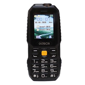 Мобільний захищений телефон для туристів і людей похилого кнопковий ODSCN T320 1,77 "1000 мАг чорний