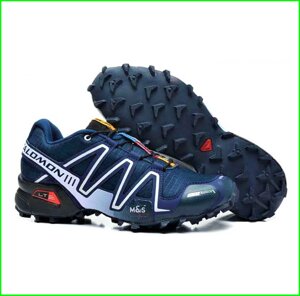 Кросівки Salomon Speedcross 3 Сині Чоловічі Саломон (розміри: 41) Відео Огляд - 6