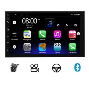 Автомобільна аудіосистема 7-дюймовий gps-авторадіо 1 + 16G універсальний сенсорний екран автомобільне відео