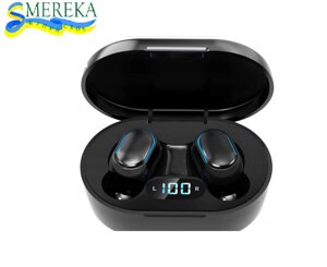 Бездротові Bluetooth TWS-навушники Smereka E7S 5.0 з мікрофоном 350 мА·год гарантія 12 місяців