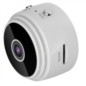 Видеокамера мини A9 IP WiFi 1080P Full HD white
