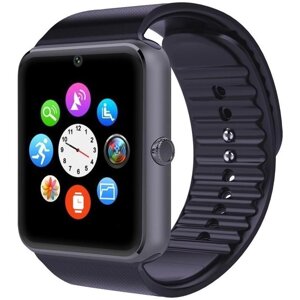 Годинники Smart Watch Phone GT08 Black слоти під Сім карта + флешка.