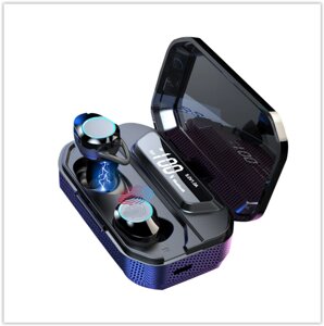 Бездротові сенсорні блютуз навушники AirPlus Pro TWS G02 вакуумні c кейсом Power bank 3300mah