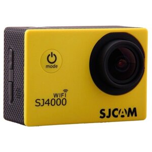 Екшн-камера SJCAM SJ4000 WiFi v2.0 Yellow ОРИГІНАЛ
