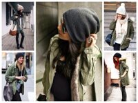 Куртки и шапки женские