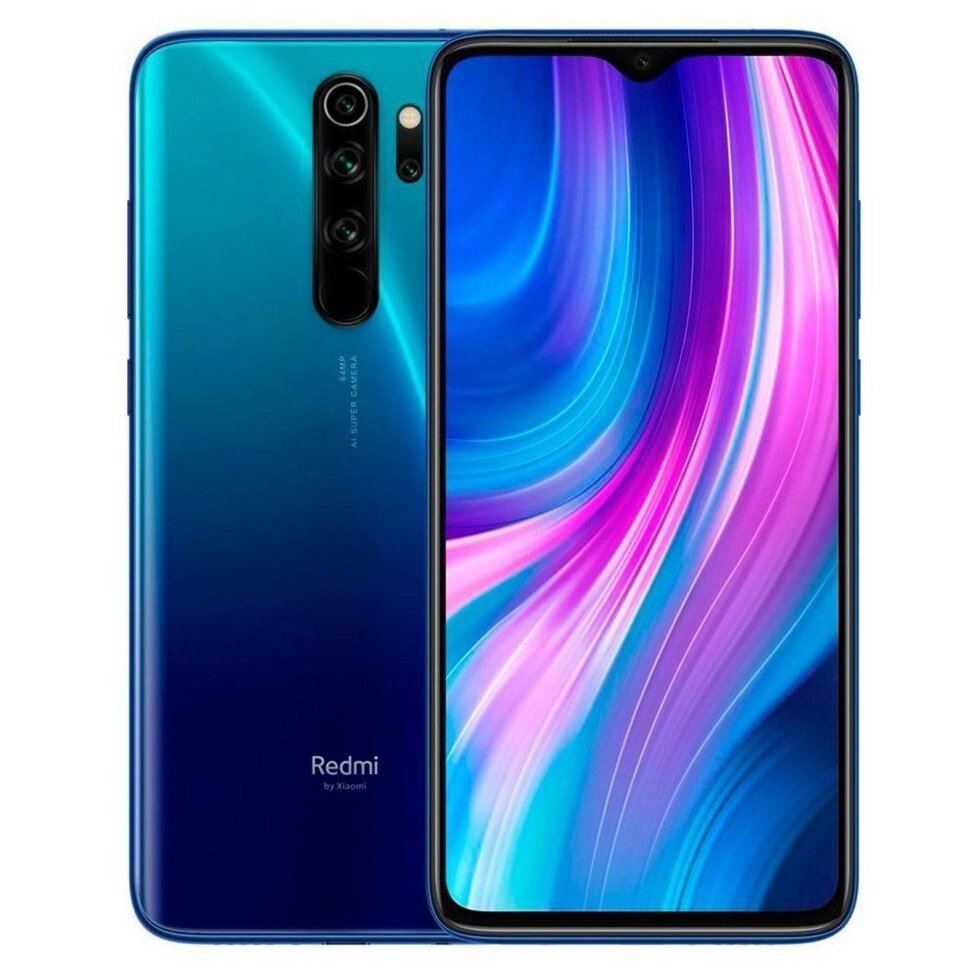 Мобільний телефон Xiaomi Redmi Note 8 Pro 6 / 128GB (Blue) Global - роздріб