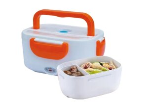 Ланчбокс із підігрівом автомобільний 12 В контейнер для їжі червоний