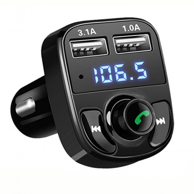 Подвійний передавач FM, bluetooth, зарядка, MP3 - особливості