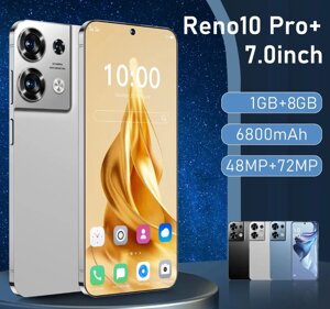 Смартфон Reno 10 Pro+ 7,0 дюйма, 1ГБ + 8ГБ, 6800 мач 48 + 72 Мп 2 сім картки