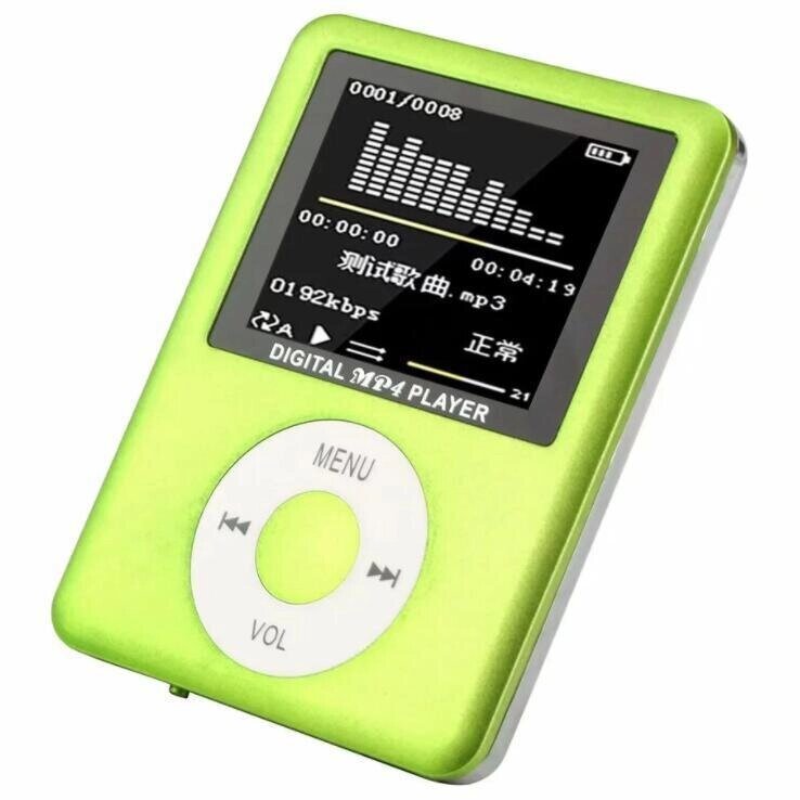Плеєр MP3 зелений MX-891 металевий корпус fm Радіо TF карти MP4 відео від компанії Магазин "Astoria-gold" - фото 1