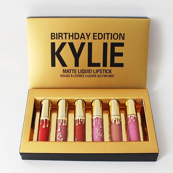 Помада Kylie 8607 gold набір 6 штук! від компанії Магазин "Astoria-gold" - фото 1