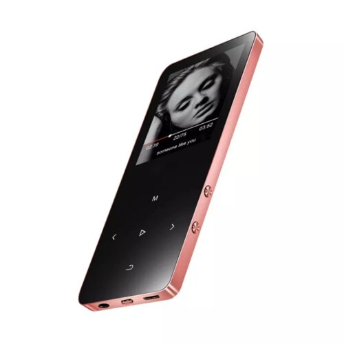 Портативний бездротовий плеєр X2 MP3 MP4 8GB 1,8-дюймовий сенсорний екран металевий с функцией запоминания