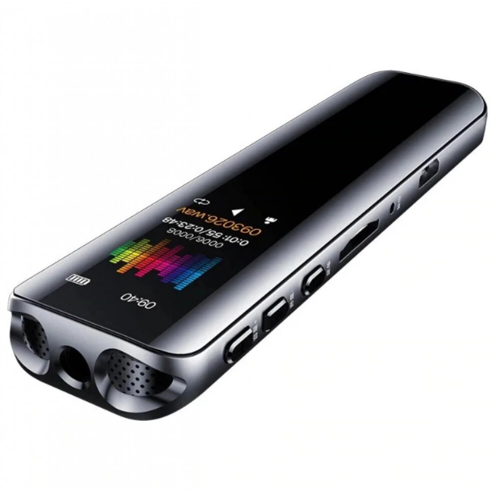 Професійний цифровий мінідиктофон Vandlion V39 16 Гб з дисплеєм, голосова активація, MP3 від компанії Магазин "Astoria-gold" - фото 1