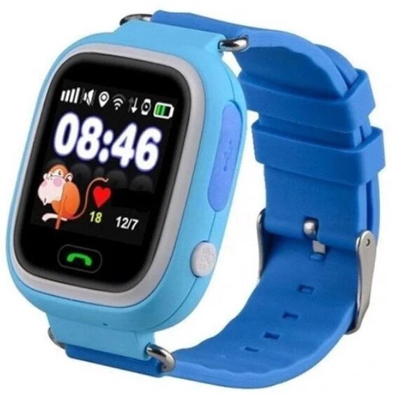 Розумні дитячі наручний годинник Smart F4 / Розумні дитячі годинник з GPS трекером від компанії Магазин "Astoria-gold" - фото 1