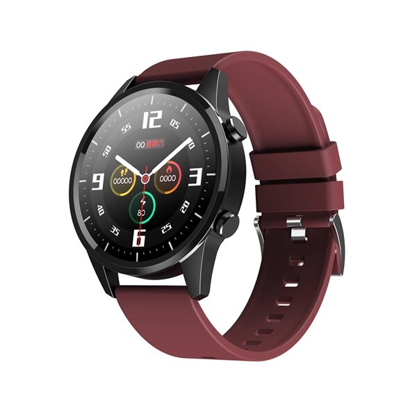 Розумні годинник Smartwatch F35 IP67 водонепроникний з моніторингом серцевого ритму IOS Android коричневі від компанії Магазин "Astoria-gold" - фото 1