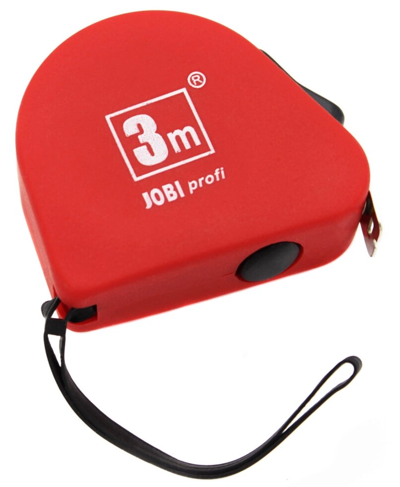 Рулетка вимірювальна Jobi 3м пластик від компанії Магазин "Astoria-gold" - фото 1