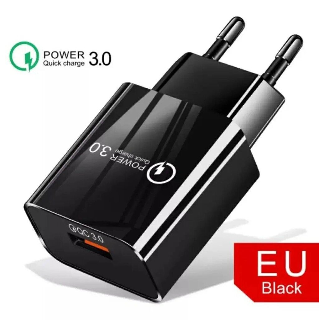 Швидке заряджання для смартфона 18 W 3 A Fast Charger QC 3.0 USB Charger Quick Charge 3.0 від компанії Магазин "Astoria-gold" - фото 1