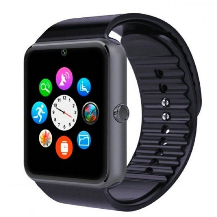 Смарт годинник Smart Watch Phone GT08 Black 16 Gb під cім карту від компанії Магазин "Astoria-gold" - фото 1