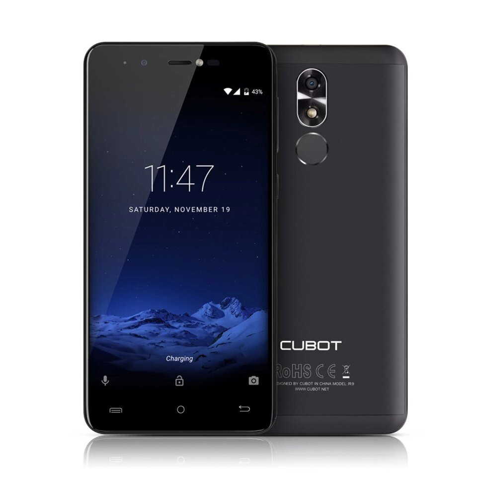 Смартфон Камери Cubot R9 black 13 Мп і 5 Мп GPS дисплей IPS від компанії Магазин "Astoria-gold" - фото 1