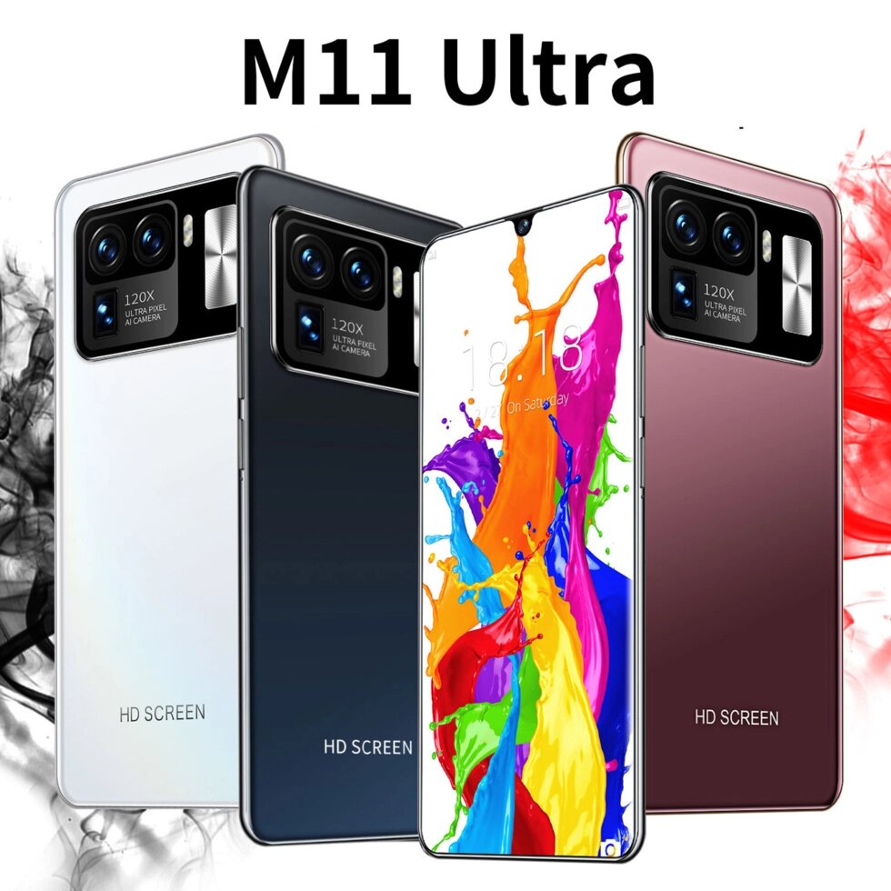 Смартфон M11 Ultra Android 8 +128Gb екран 6.0,  2999mach від компанії Магазин "Astoria-gold" - фото 1