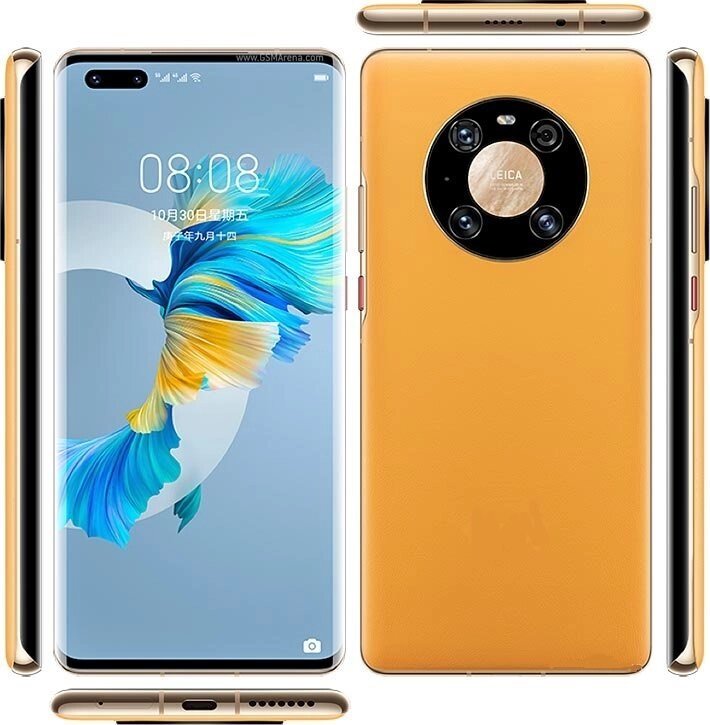 Смартфон Mate 40 Pro gold на Android 10,0, 7,3-дюймовим екраном від компанії Магазин "Astoria-gold" - фото 1