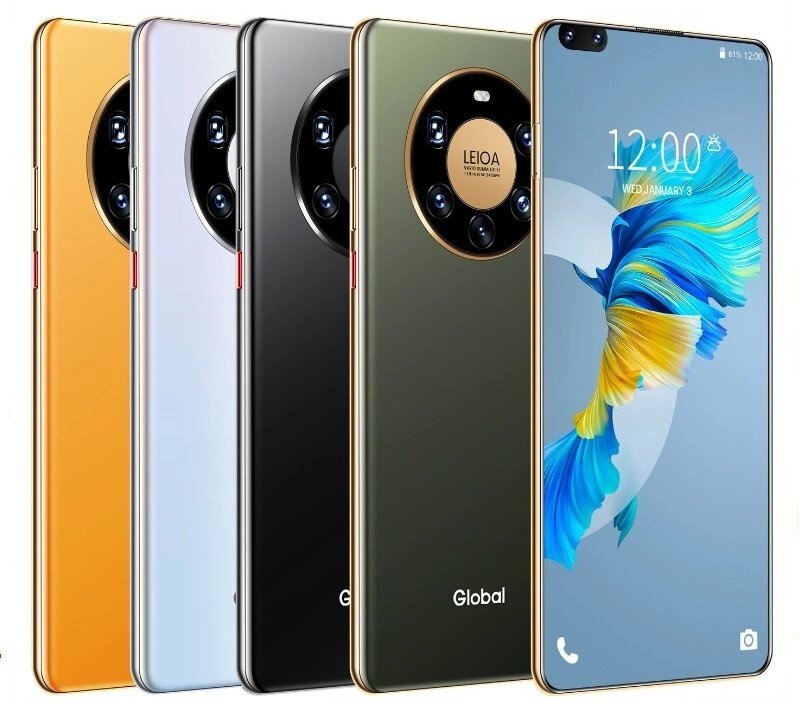 Смартфон Mate 40 Pro на Android 10,0, 7,3-дюймовим екраном від компанії Магазин "Astoria-gold" - фото 1