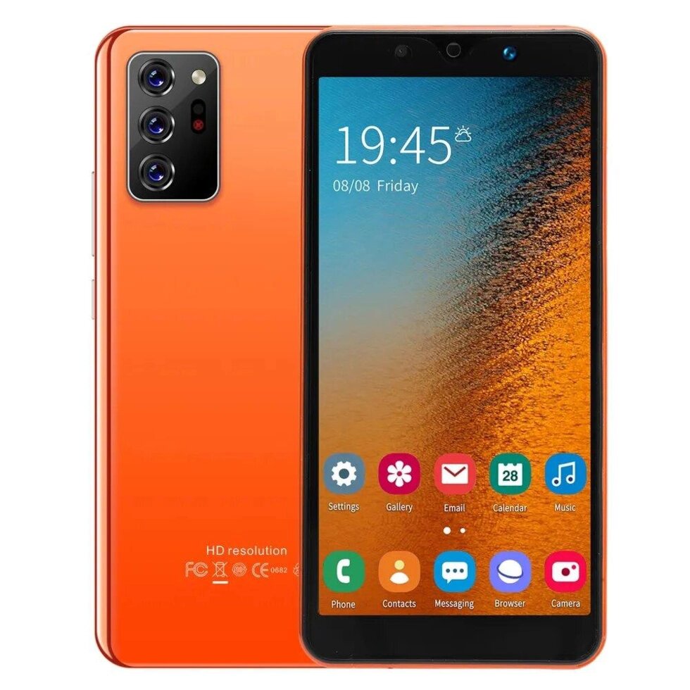 Смартфон Note 30 Plus, 4+64 ГБ, 6,1 дюйма, Android 4G Orange від компанії Магазин "Astoria-gold" - фото 1