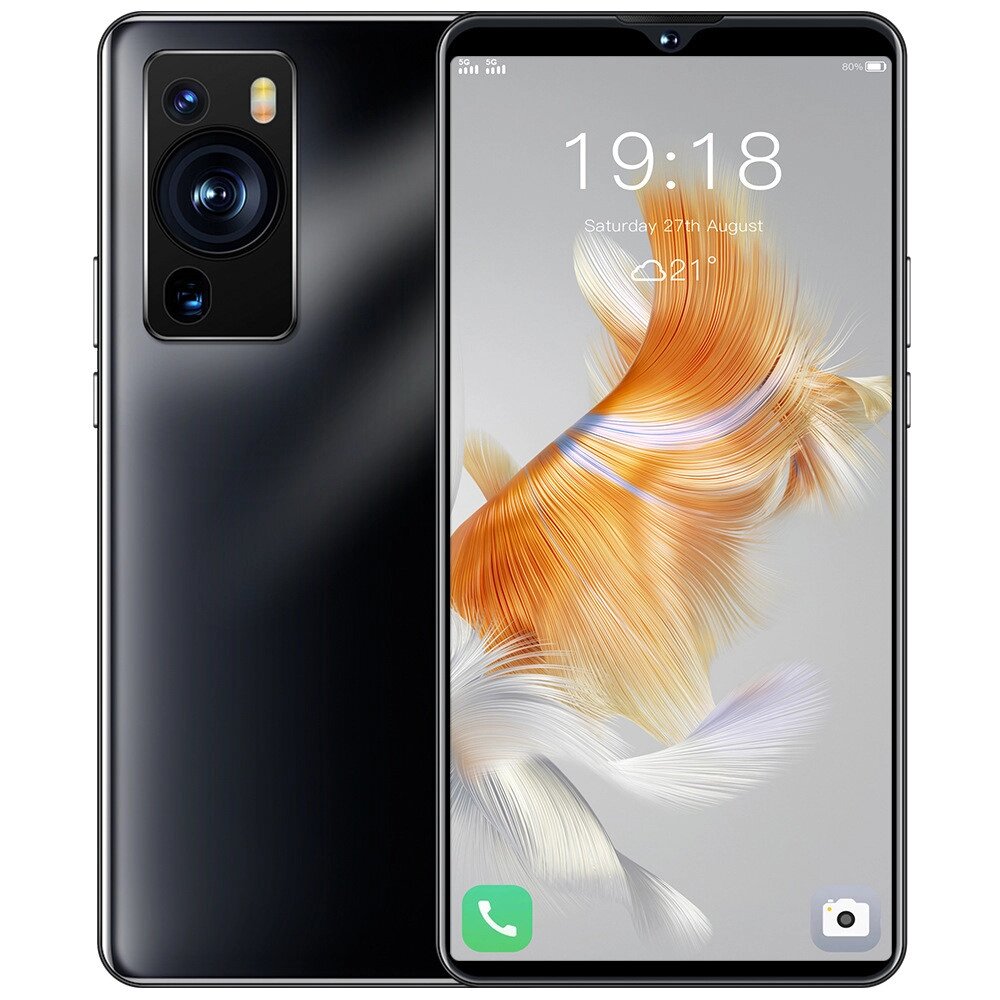 Смартфон P60 Pro 6.1" 16 GB + 1 Tb 24 + 48 Мп 5000 Мач 5G відбиток пальця, розпізнавання обличчя від компанії Магазин "Astoria-gold" - фото 1