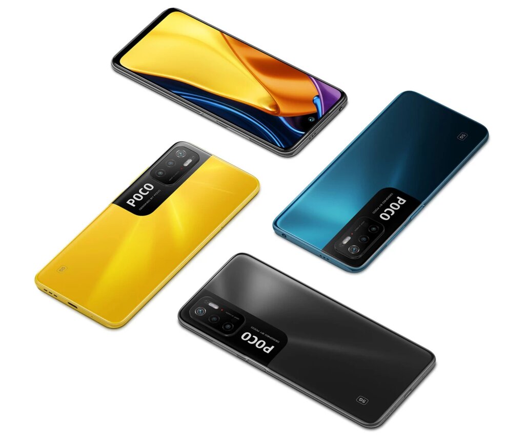 Смартфон POCO M3 Pro 5G 4 / 64Гб 5G 6.5`` 5000мАч Dual SIM від компанії Магазин "Astoria-gold" - фото 1