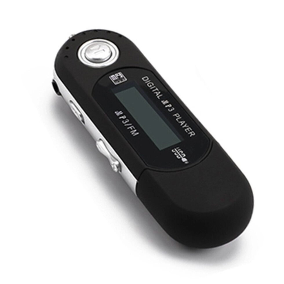 Спортивний MP3-плеєр, міні-USB-флеш 4 ГБ чорний від компанії Магазин "Astoria-gold" - фото 1