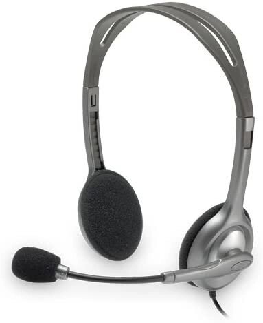 Стереогарнітура навушники Logitech H110 з мікрофоном від компанії Магазин "Astoria-gold" - фото 1