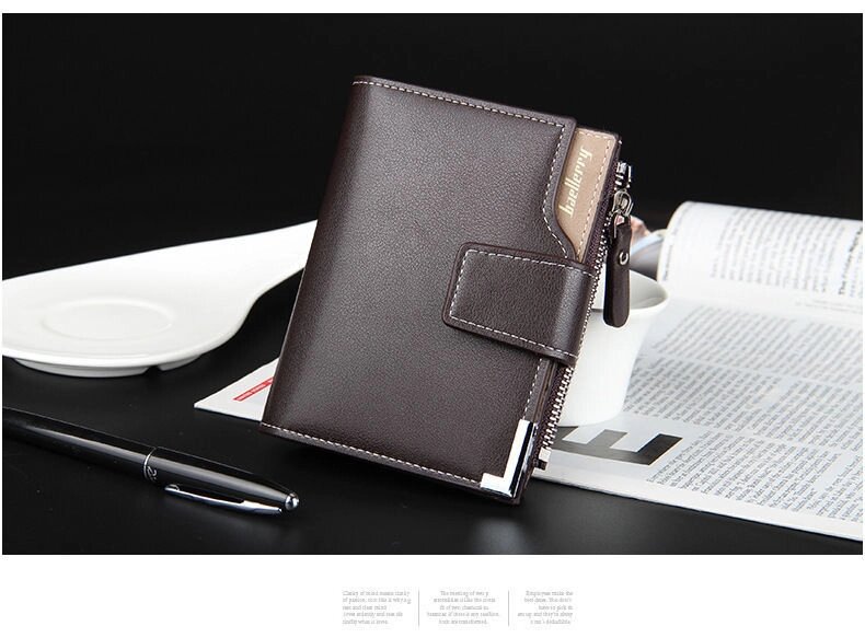 Стильний чоловічий гаманець Baellerry Business New 2022 від компанії Магазин "Astoria-gold" - фото 1