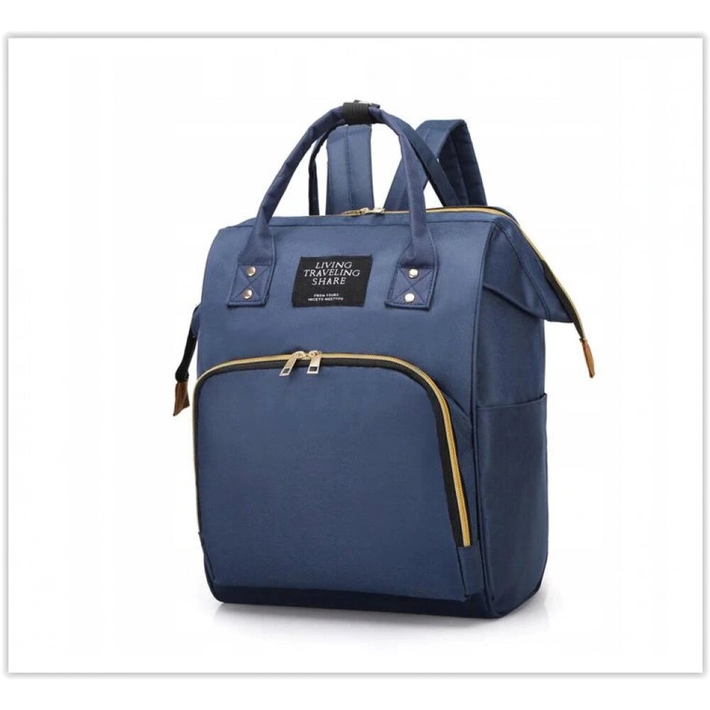 Сумка, рюкзак, органайзер, 3в1 для мам та тат. дуже функціональна синя від компанії Магазин "Astoria-gold" - фото 1