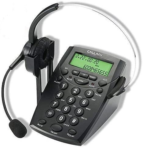 Телефон для call-центру обробки викликів CALLANY з гарнітурою шумозаглушення HT500 від компанії Магазин "Astoria-gold" - фото 1