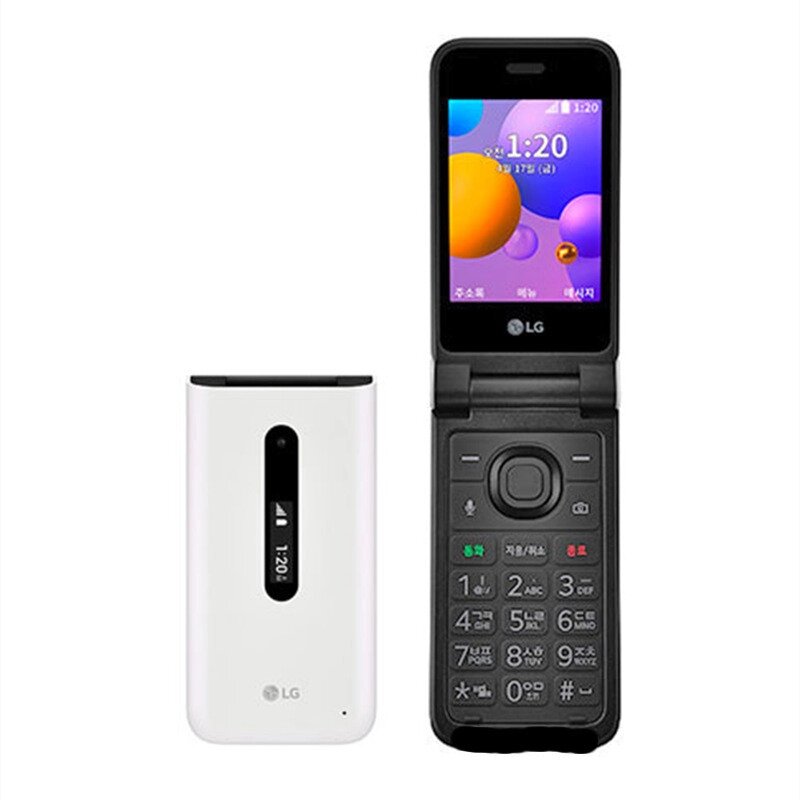 Телефон розкладачка LG Y120K GSM 2G 1470 mAh 2.8" екран білий від компанії Магазин "Astoria-gold" - фото 1