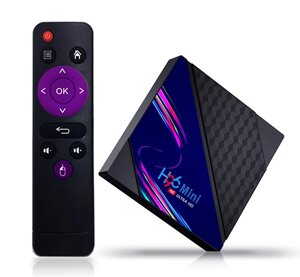 Телеприставка медіаплеєр H96 MINI V8 2 ГБ 16 ГБ Android 10.0 Smart TV Box RK3228A чотириядерний WIFI 4K