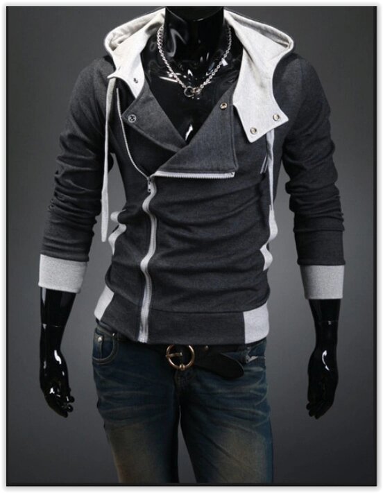 Толстовка, реглан, куртка M-4XL код 9 сіра від компанії Магазин "Astoria-gold" - фото 1