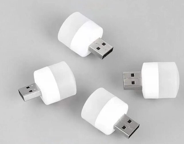 USB-лампа міні юсб ліхтарик, світильник для Power Bank нічник USB Білий від компанії Магазин "Astoria-gold" - фото 1