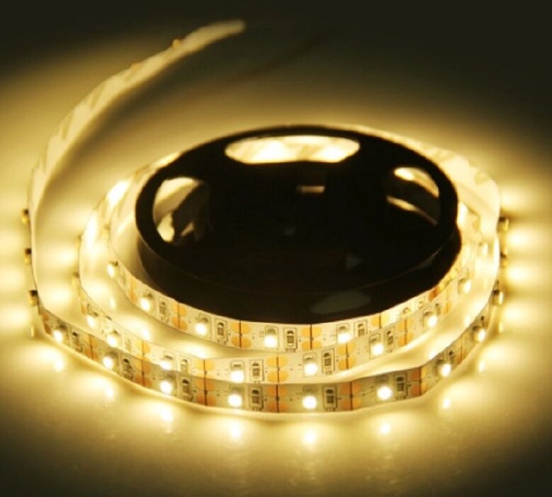 USB LED стрічка для повербанка Юсб світильник із самоклейною стрічкою 2 м теплий білий від компанії Магазин "Astoria-gold" - фото 1