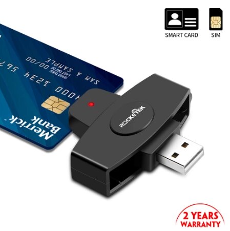 USB-зчитувач смарт-карт Rocketek від компанії Магазин "Astoria-gold" - фото 1
