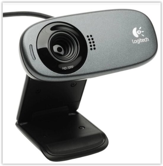 Веб-камера Logitech HD Webcam C310 з вбудованим мікрофоном і HD якістю від компанії Магазин "Astoria-gold" - фото 1