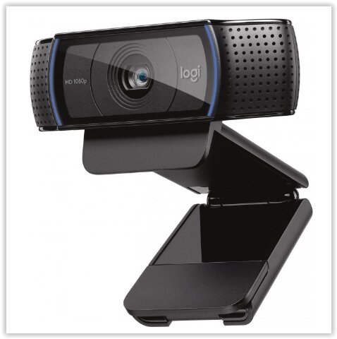 Веб-камера Logitech Webcam HD Pro C920 формат якості FULL HD від компанії Магазин "Astoria-gold" - фото 1