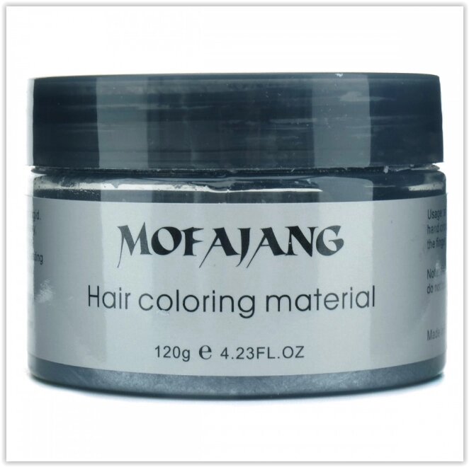 Забарвлює віск для волосся Mofajang чорний 120 гр від компанії Магазин "Astoria-gold" - фото 1