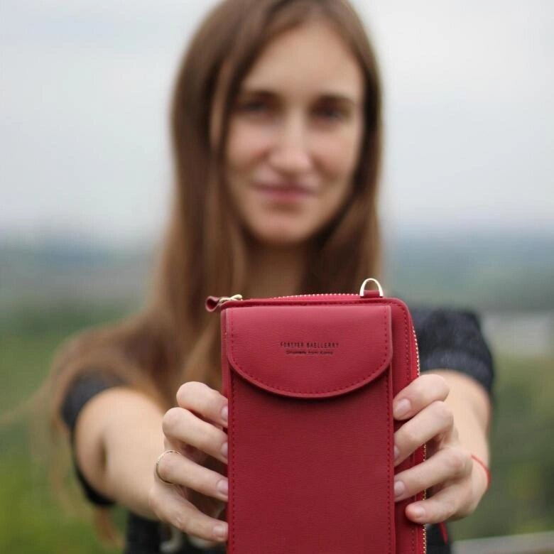 Жіноча сумка - гаманець клатч FOREVER YOUNG Червоний від компанії Магазин "Astoria-gold" - фото 1