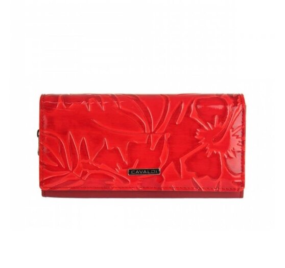 Жіночий гаманець бренд "Cavaldi" Шкіра Польща червоний PN20-LF від компанії Магазин "Astoria-gold" - фото 1