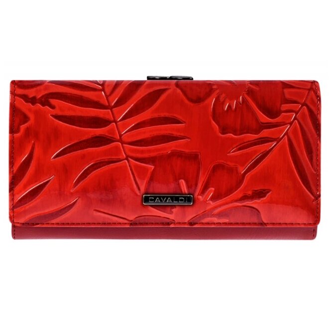 Жіночий гаманець бренд "Cavaldi" Шкіра Польща червоний PN23-LF від компанії Магазин "Astoria-gold" - фото 1