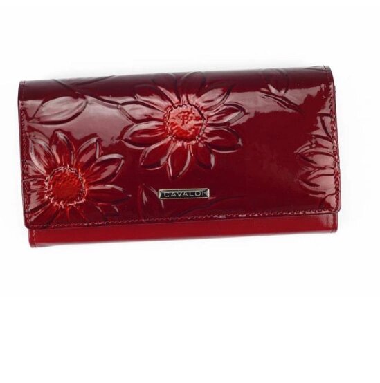 Жіночий гаманець бренд "Cavaldi" Шкіра Польща червоний pn27 sfs від компанії Магазин "Astoria-gold" - фото 1