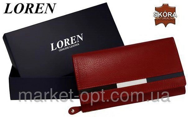Жіночий гаманець Loren з натуральної шкіри від компанії Магазин "Astoria-gold" - фото 1